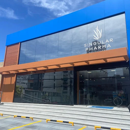 Fachada da unidade Singular Pharma em Paulo VI